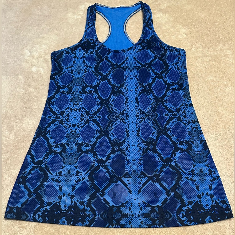 Lululemon CRB cool racerback tank- rare print